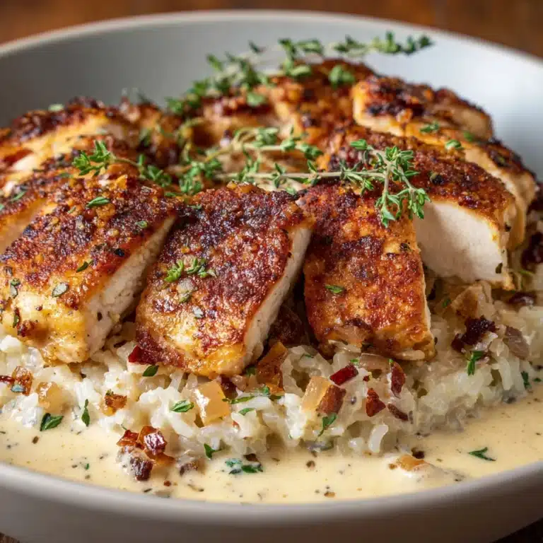 Creamy Herb Chicken & Basmati Rice Recipe