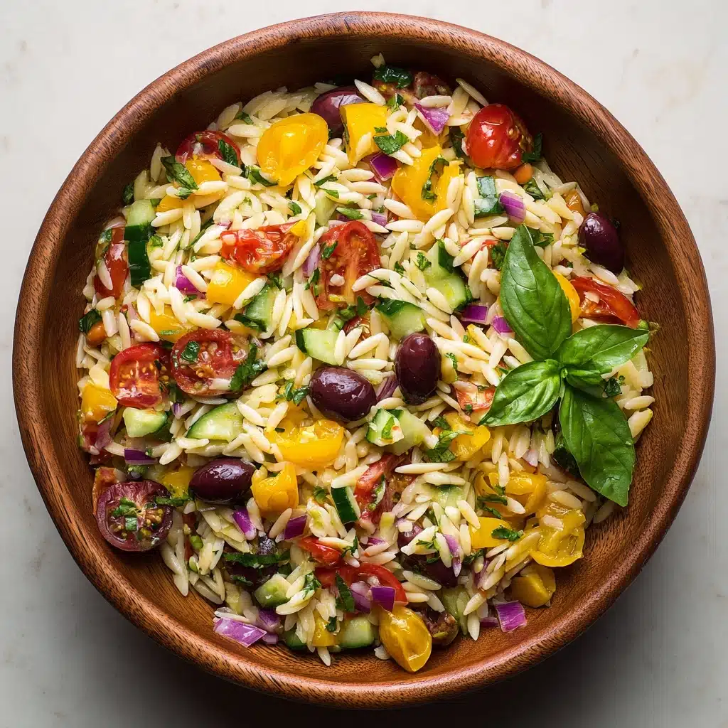 Mediterranean Orzo Salad Recipe - Recipe Image
