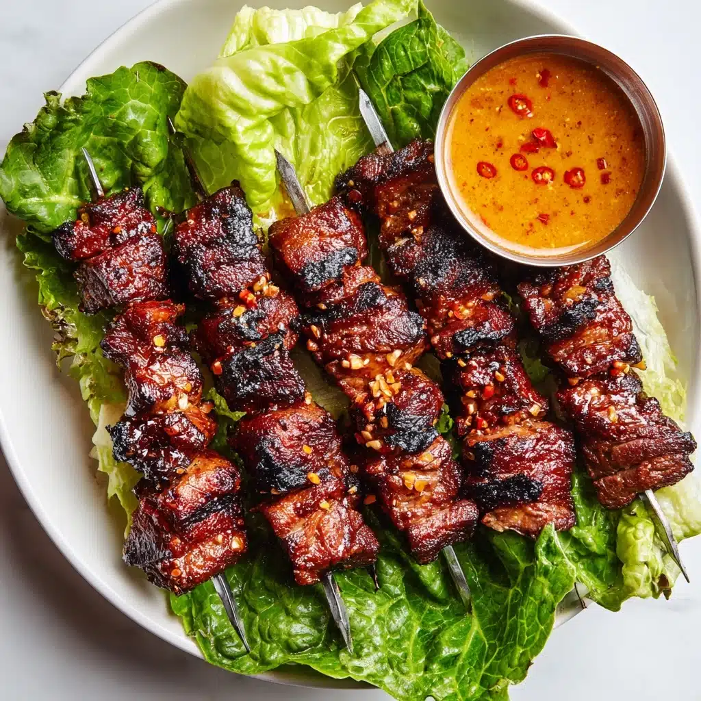 Grilled Thai Coconut Chicken Skewers Recipe - Recipe Image