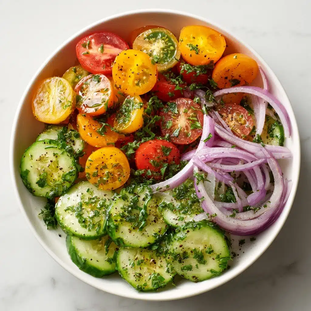 Cucumber Tomato Salad Recipe - Recipe Image
