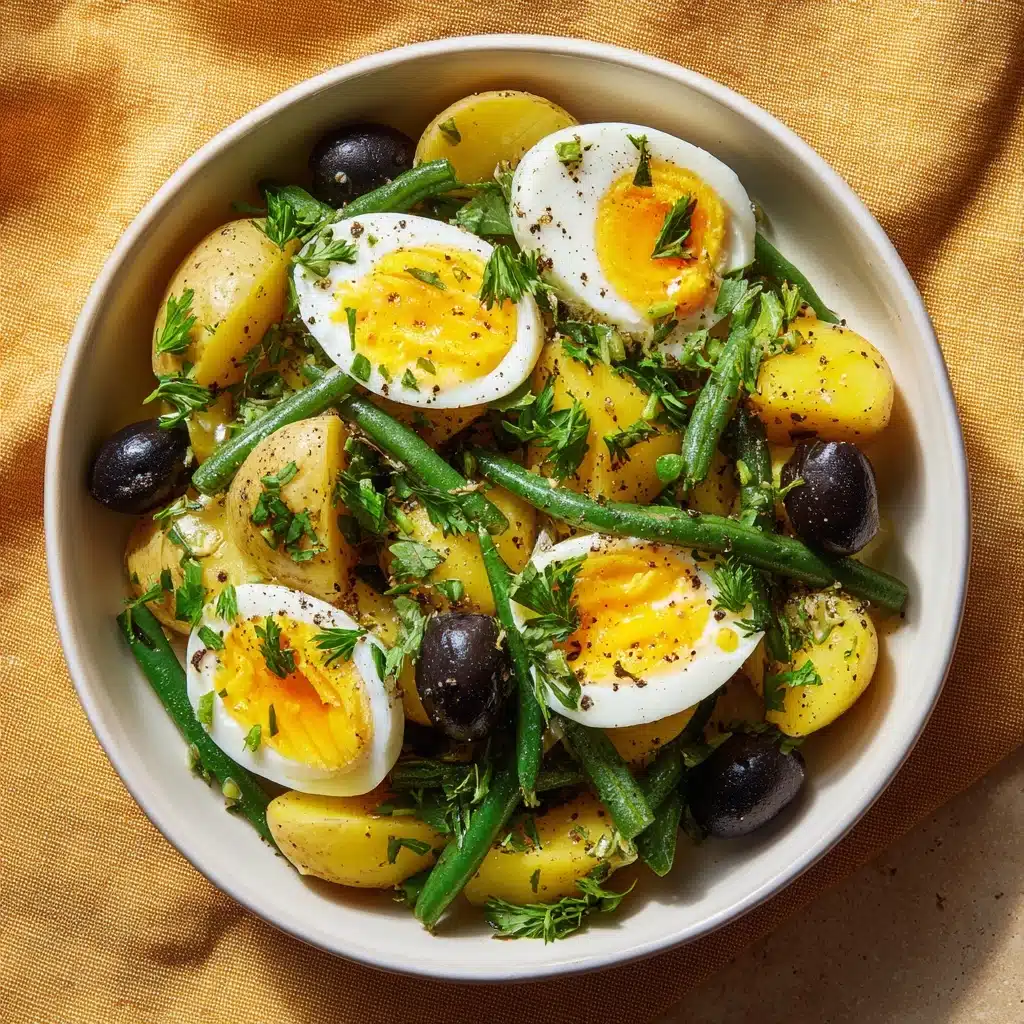 French-Style Potato and Green Bean Salad Recipe - Recipe Image