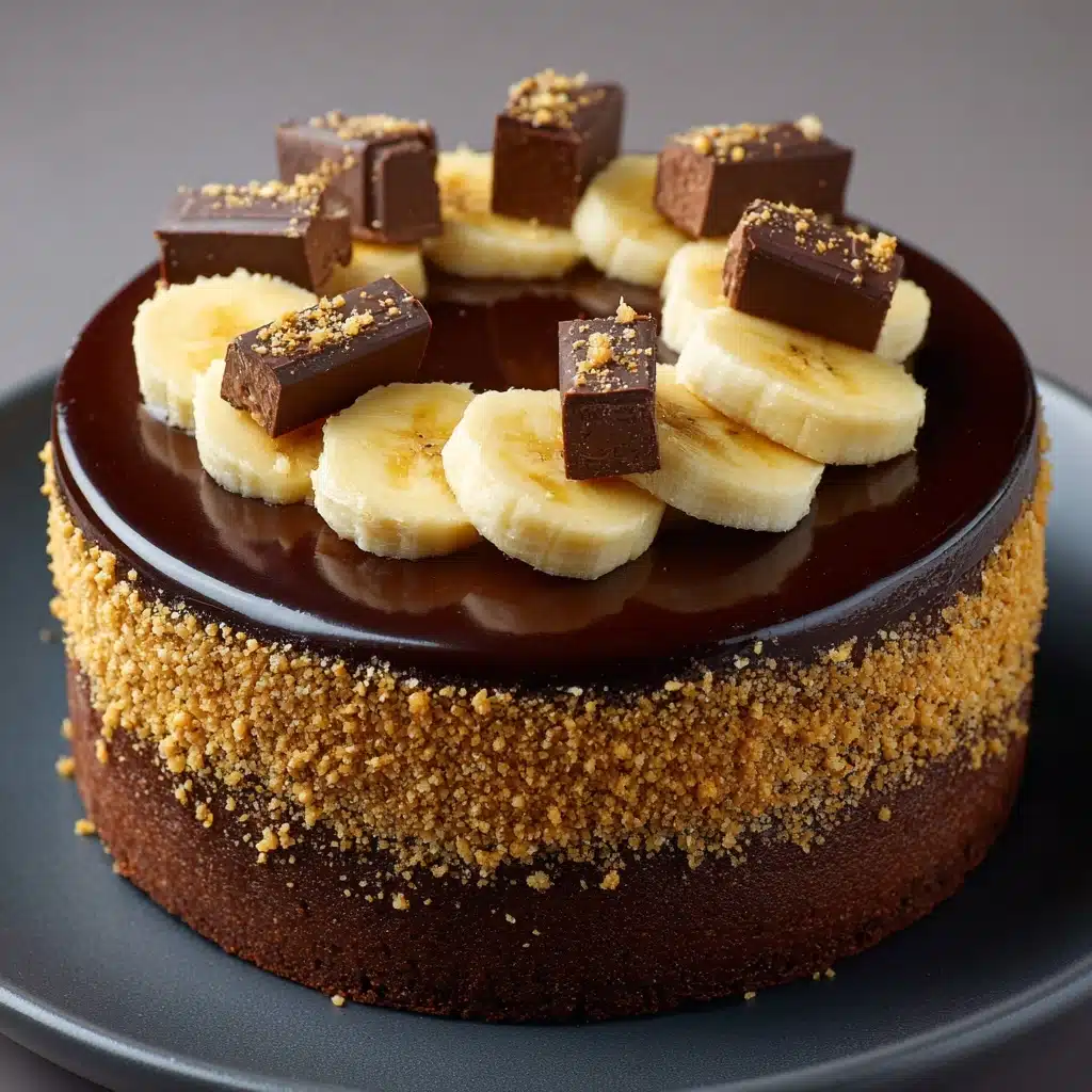 Banana and Chocolate Delight Cake Recipe - Recipe Image