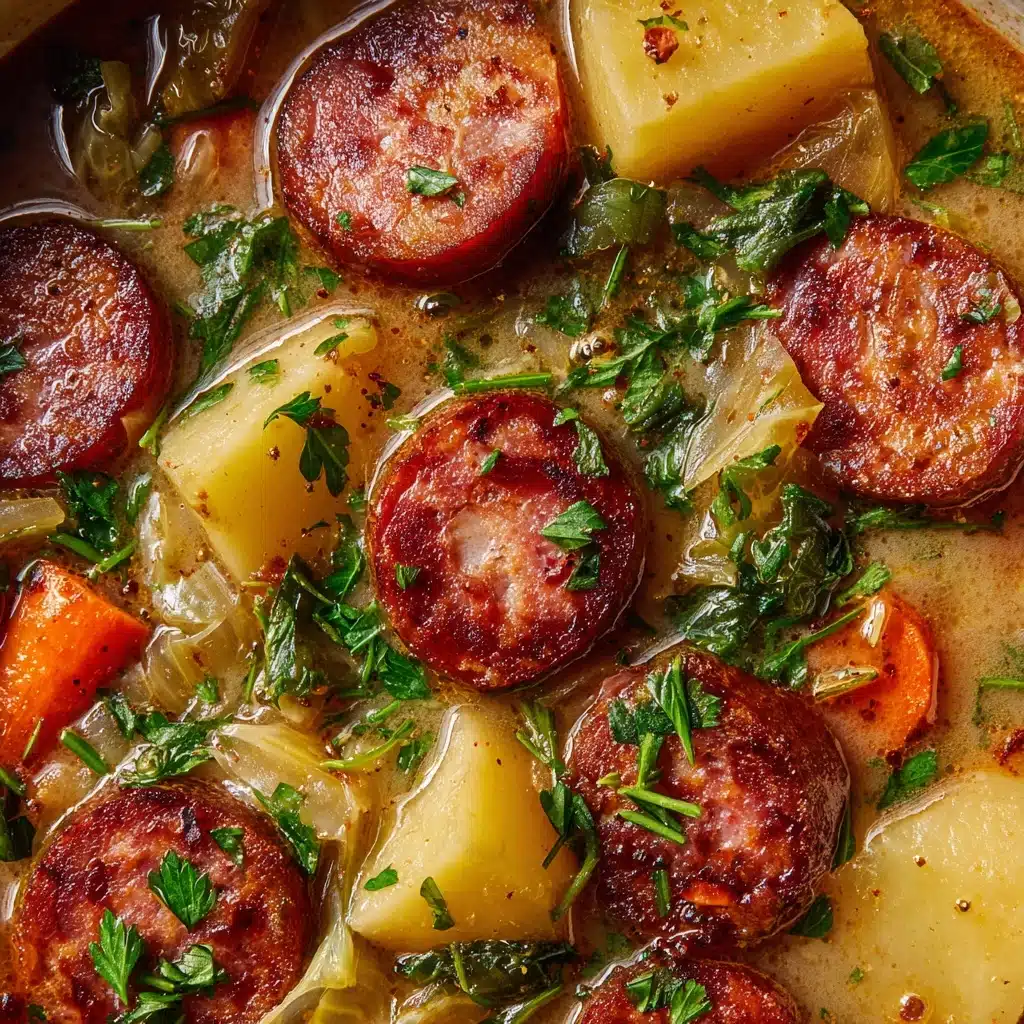 Kielbasa and Cabbage Soup Recipe - Recipe Image