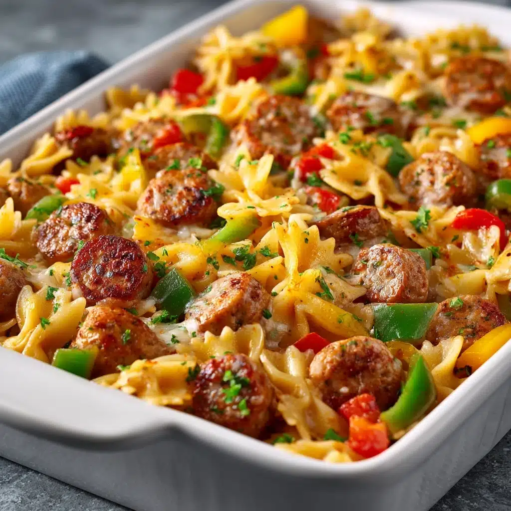 Creamy Italian Sausage Pasta Recipe - Recipe Image