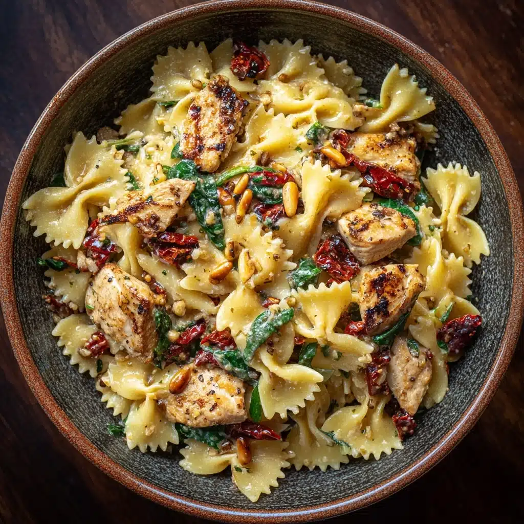 Creamy Sun-Dried Tomato Chicken Pasta Recipe