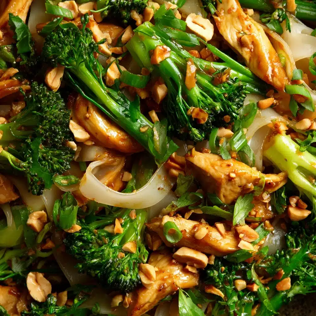 Thai Rice Noodle Stir Fry Recipe - Recipe Image