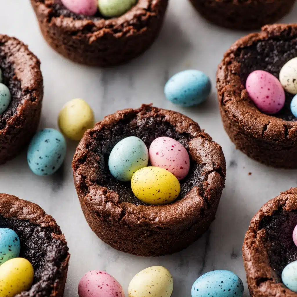 Mini Egg Brownie Bites Recipe - Recipe Image