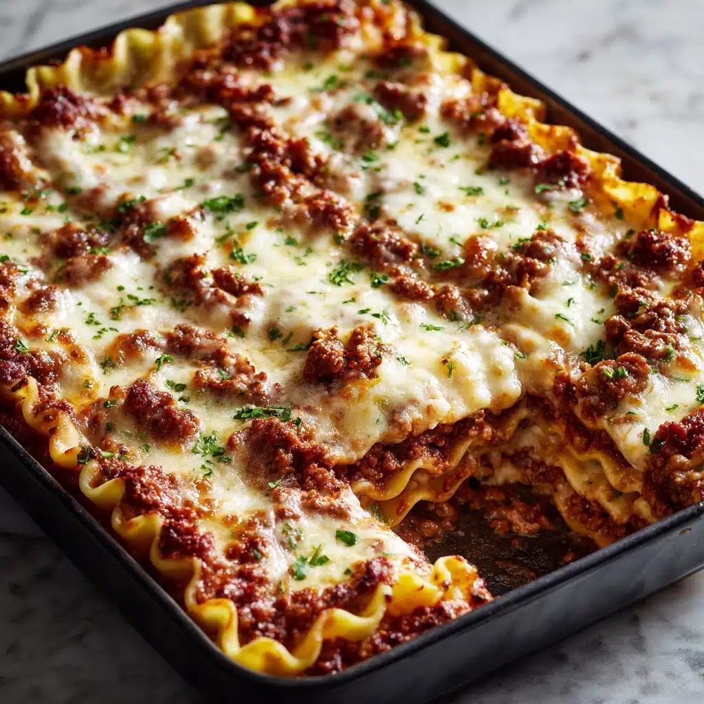 Lasagna Bolognese Recipe