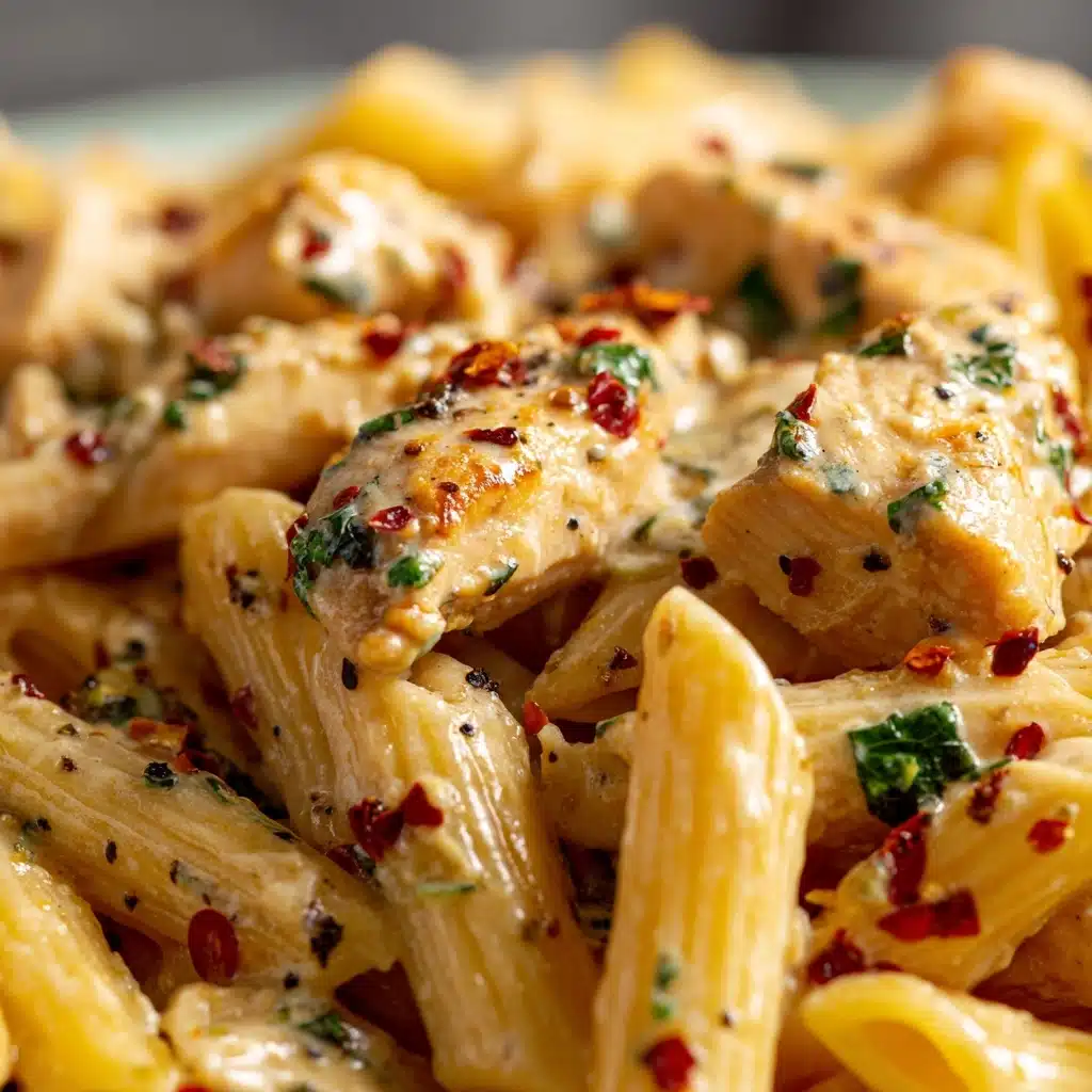 Garlic Parmesan Chicken Pasta Recipe - Recipe Image