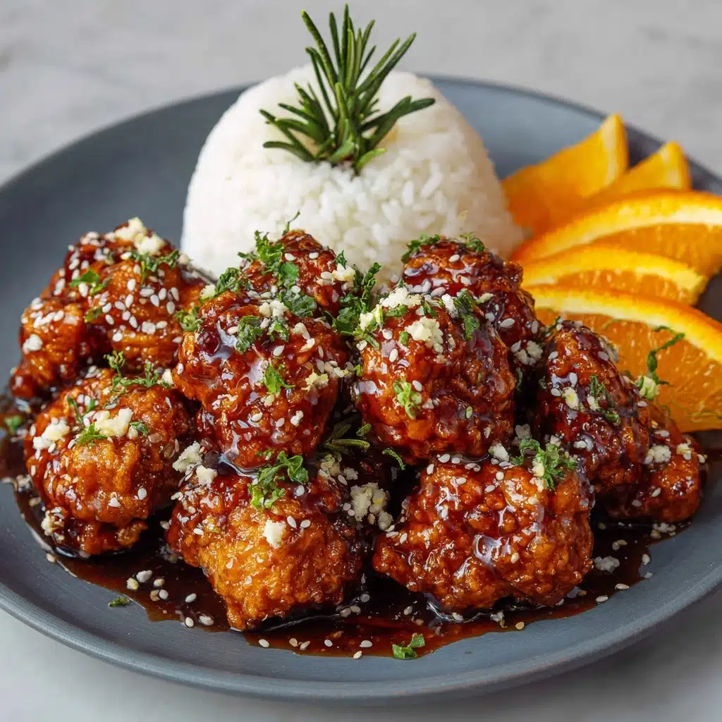 Orange Chicken: A Perfect Balance of Sweet, Tangy, and Savory Recipe - Recipe Image
