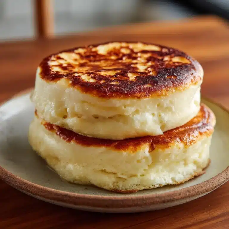 Fluffy Japanese Soufflé Pancakes Recipe