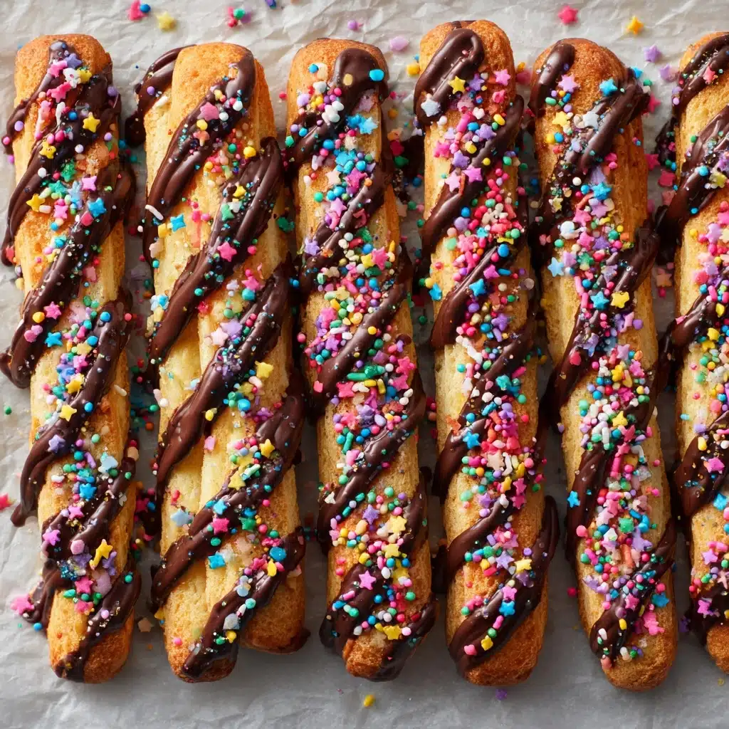Pocky Christmas Trees Recipe