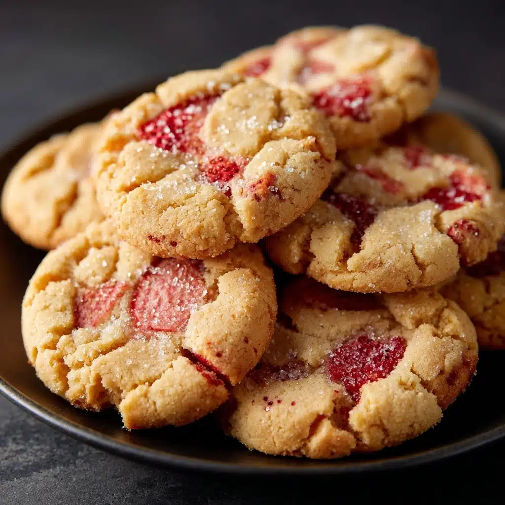 Strawberry Kiss Cookies Recipe - Recipe Image