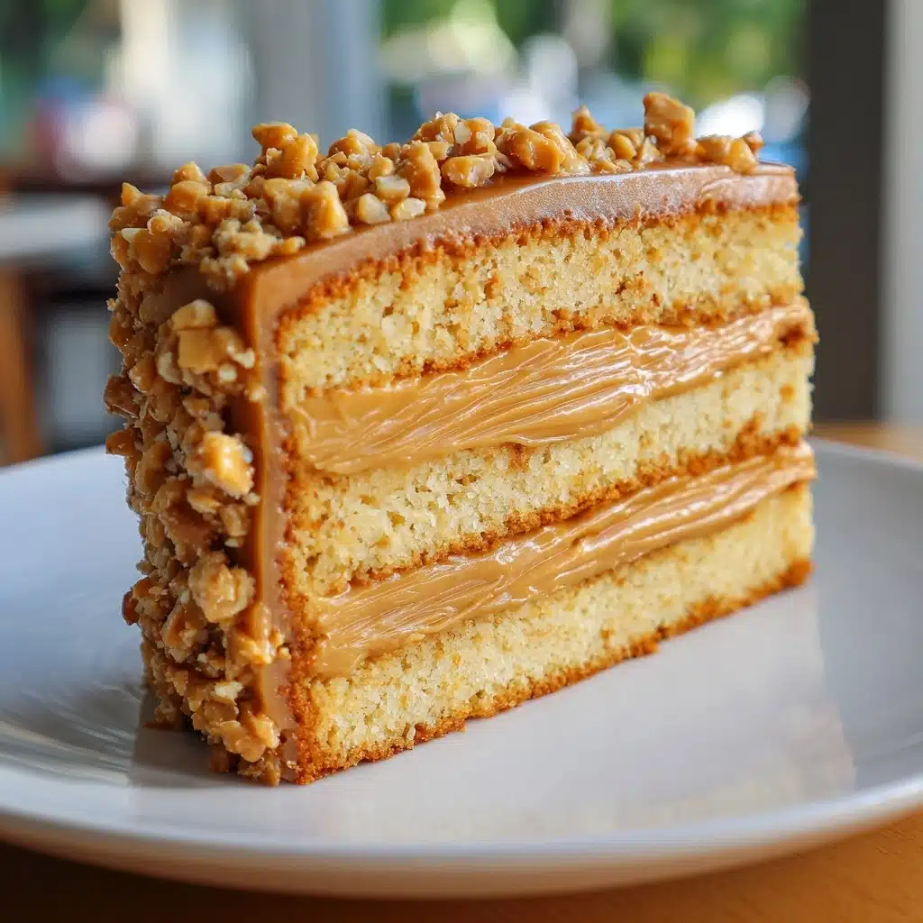 Peanut Butter Cake with Peanut Butter Frosting Recipe