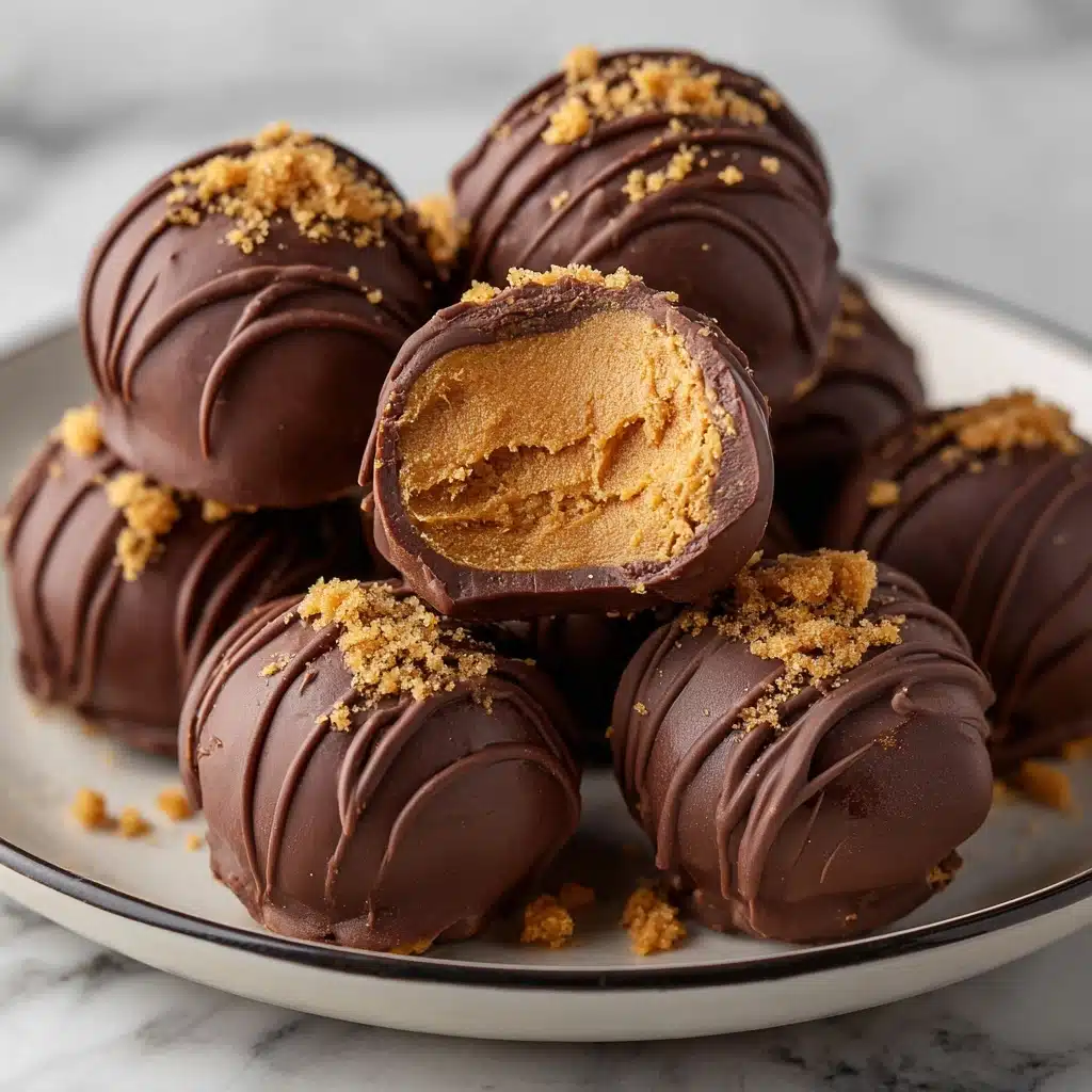 Christmas Peanut Butter Balls Recipe - Recipe Image