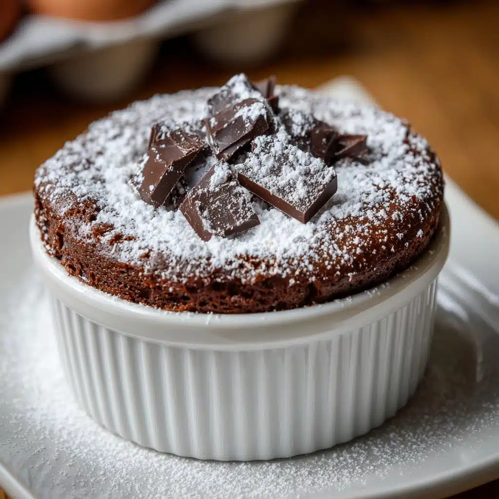 Decadent Chocolate Soufflé Recipe - Recipe Image