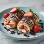 Strawberry Cream Rolls Recipe