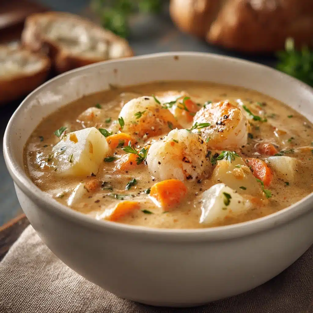 Easy Seafood Chowder Recipe - Recipe Image