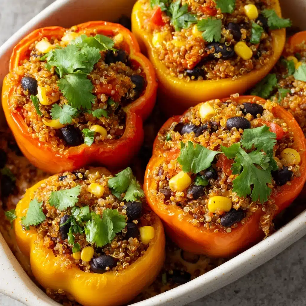 Quinoa Stuffed Bell Peppers Recipe - Recipe Image