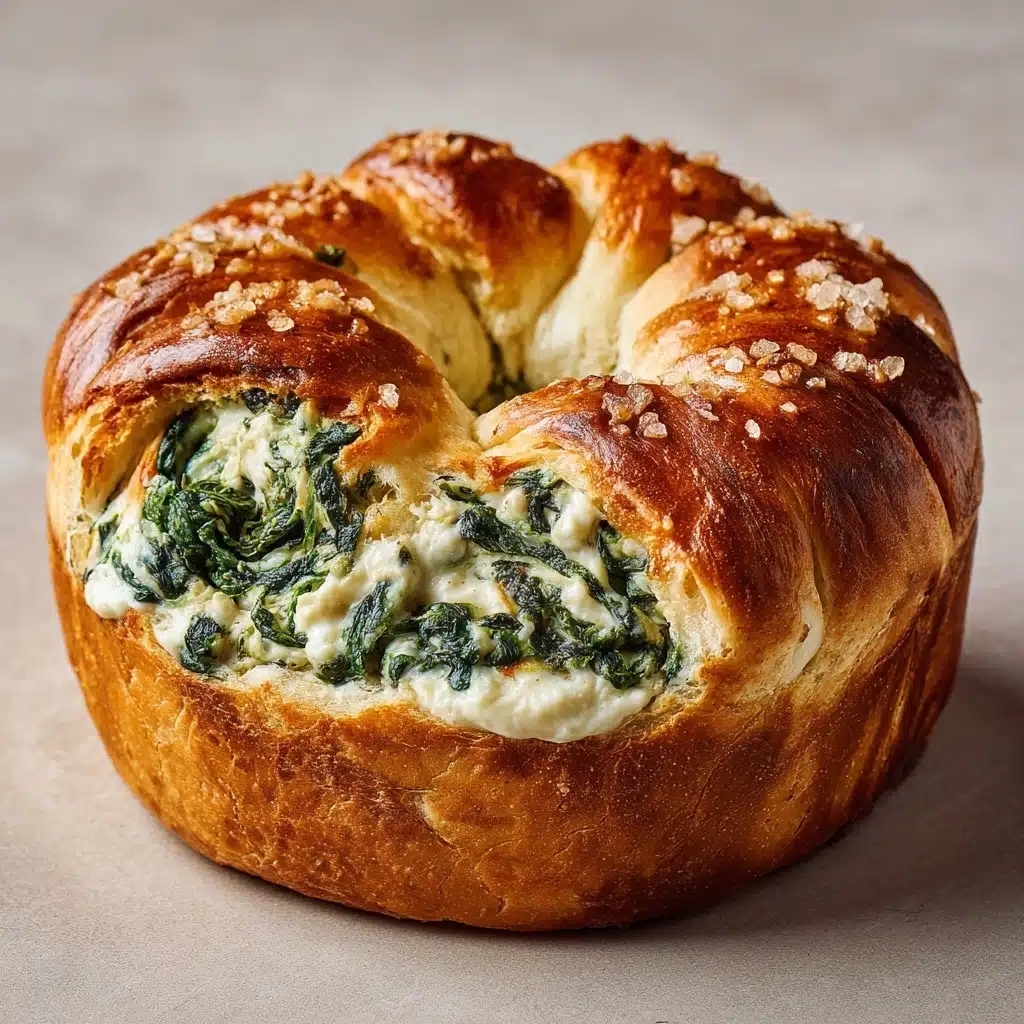 Spinach Artichoke Dip Pull-Apart Bread Recipe - Recipe Image