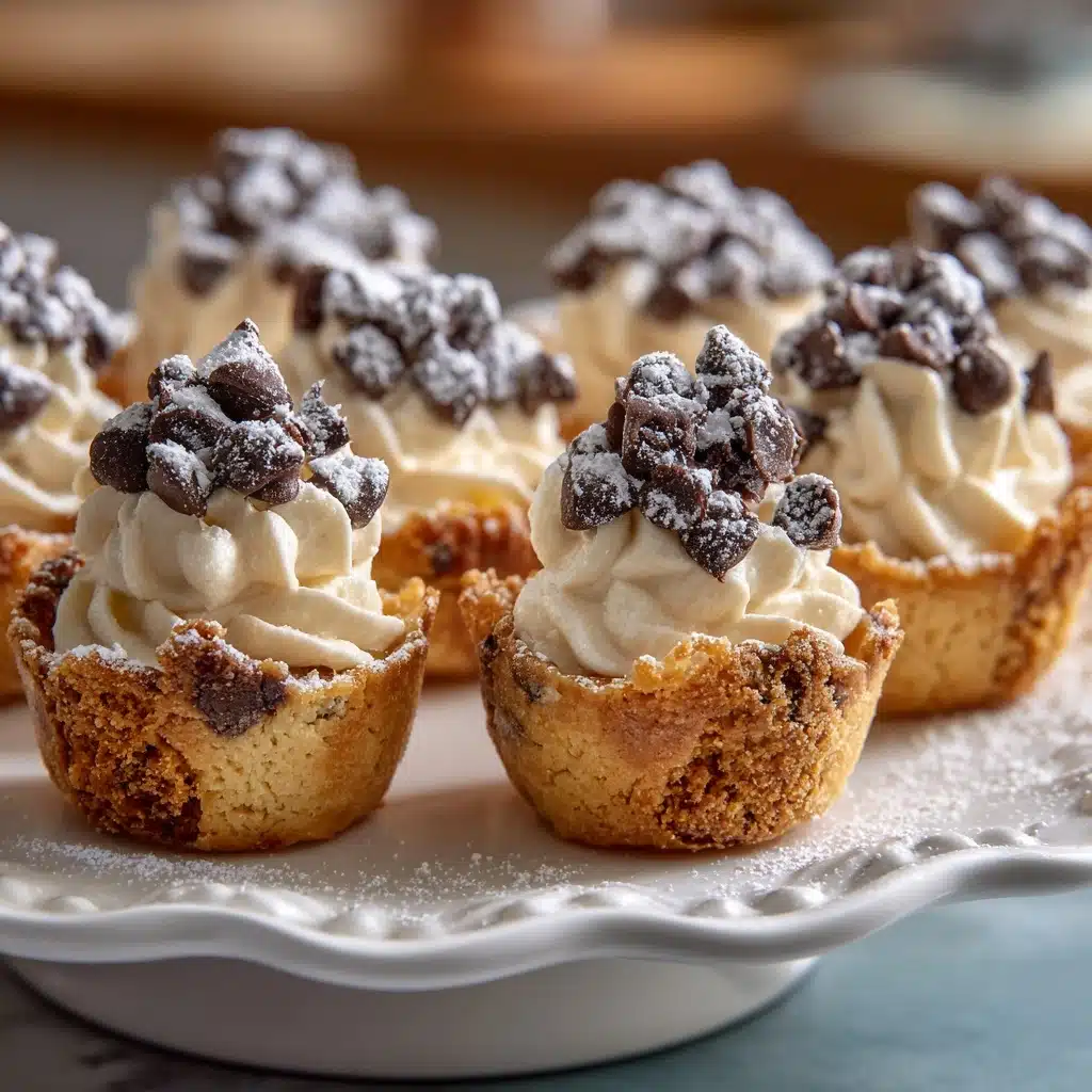 Cannoli Cookie Cups Recipe - Recipe Image