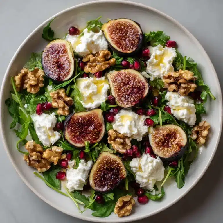 Summer Fig Burrata Salad Recipe