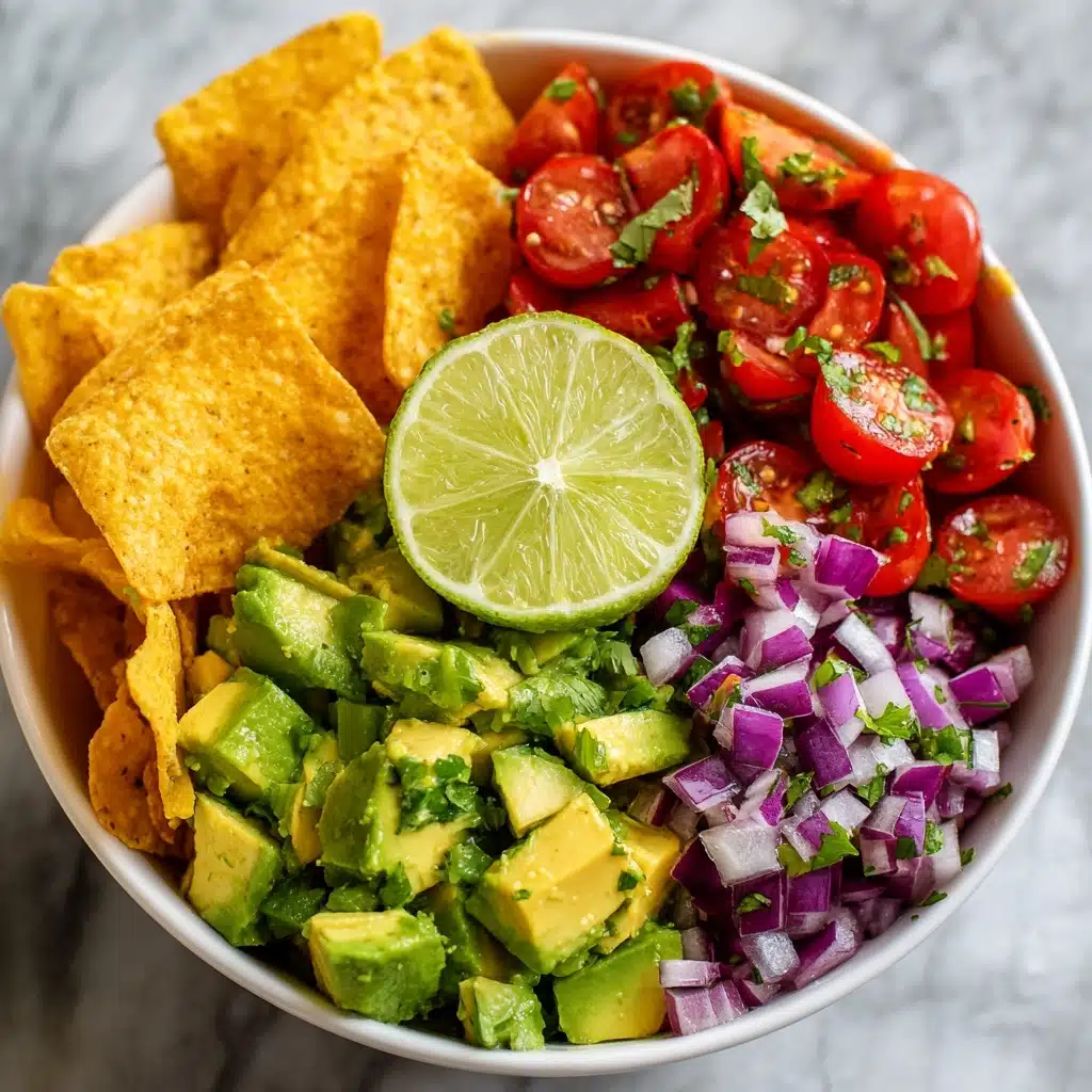 Avocado Salsa with Tortilla Chips Recipe - Recipe Image