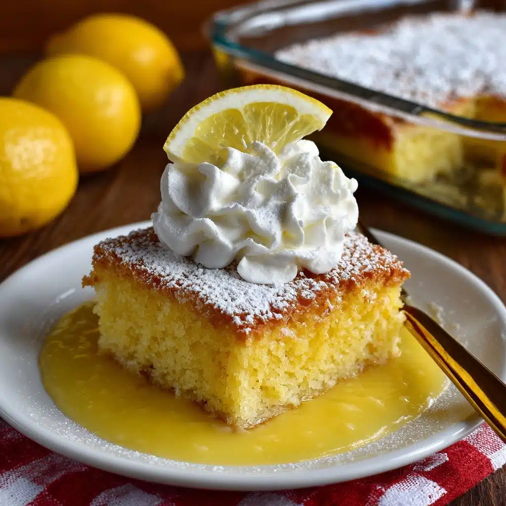 Luscious Lemon Pudding Cake Recipe