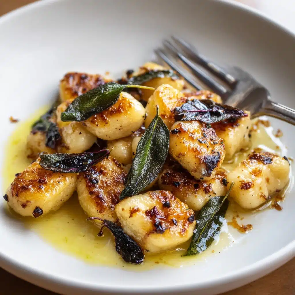 Crisp Gnocchi and Roast Pumpkin in Brown Butter Recipe - Recipe Image