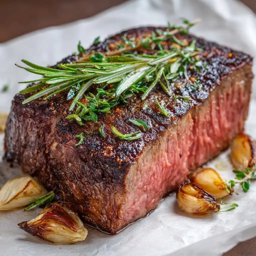 Garlic Butter Steak Recipe - Recipe Image