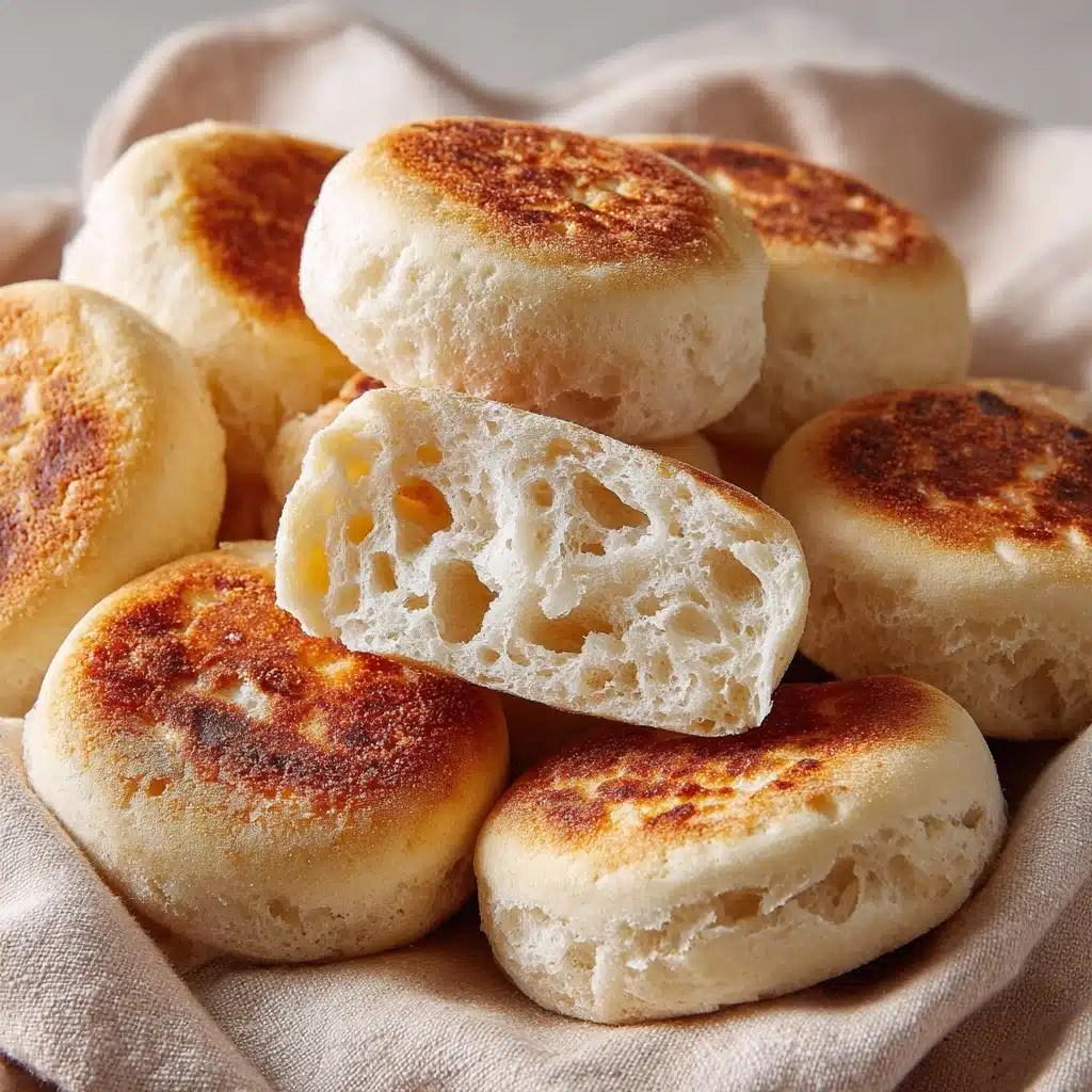 Sourdough Discard English Muffins Recipe