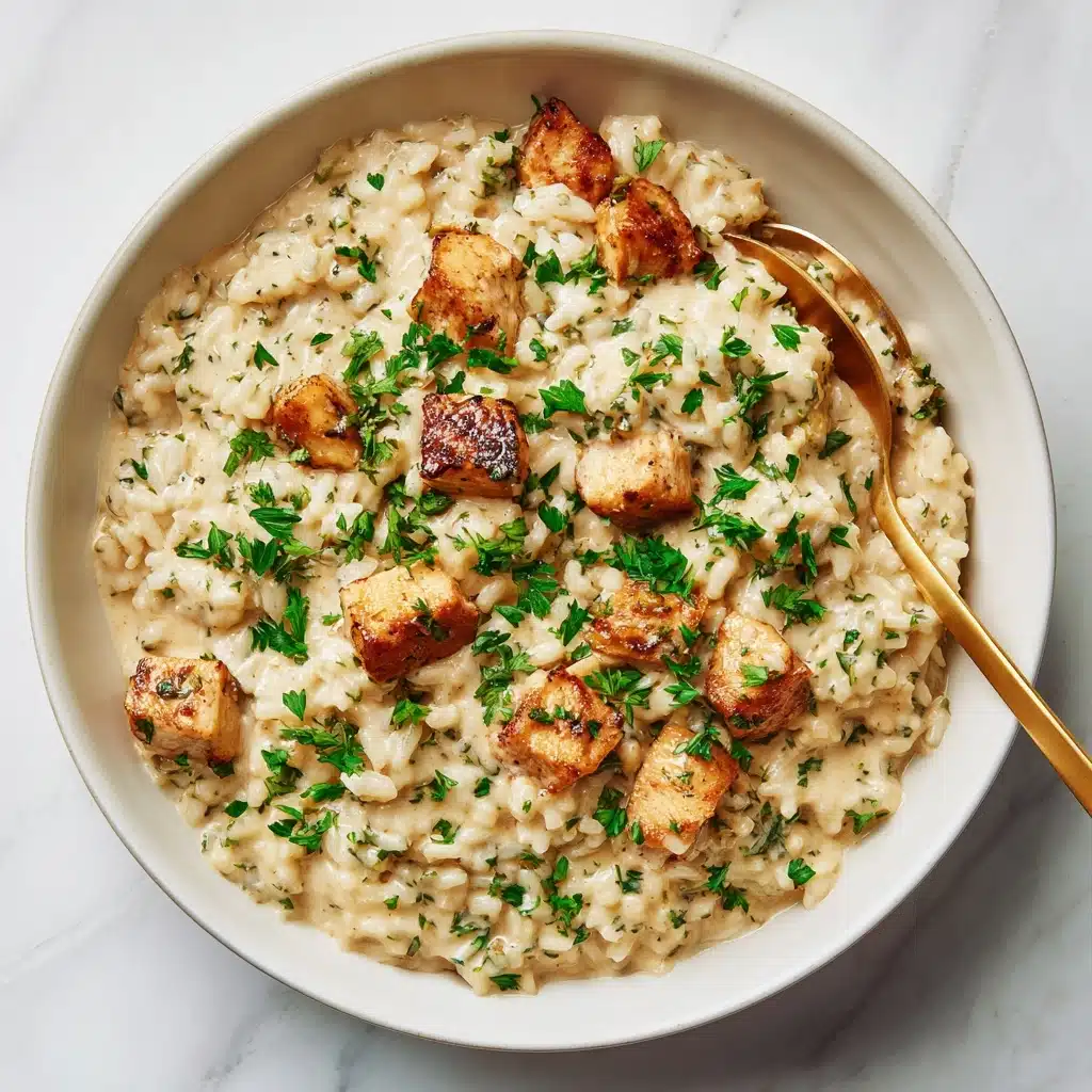 Creamy Chicken and Rice Recipe - Recipe Image