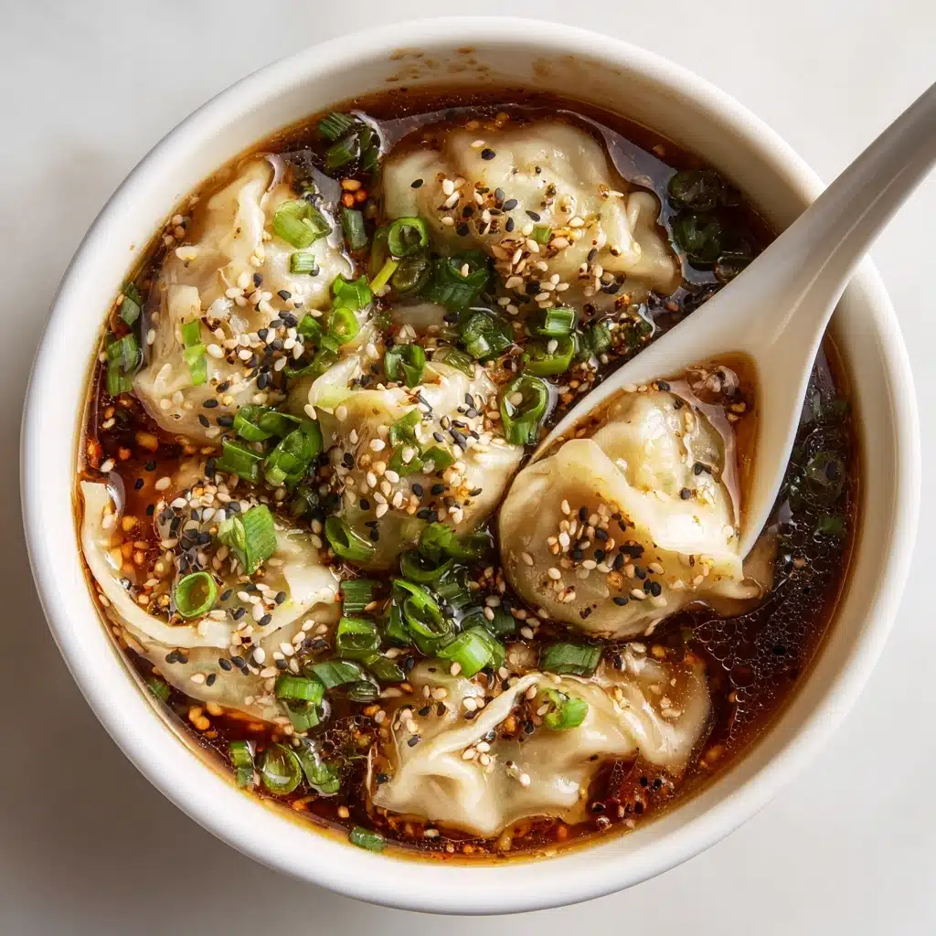 Instant Pot Spicy Dumpling Soup Recipe - Recipe Image