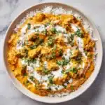 Easy Slow Cooker Butter Chicken & Rice Meal Recipe
