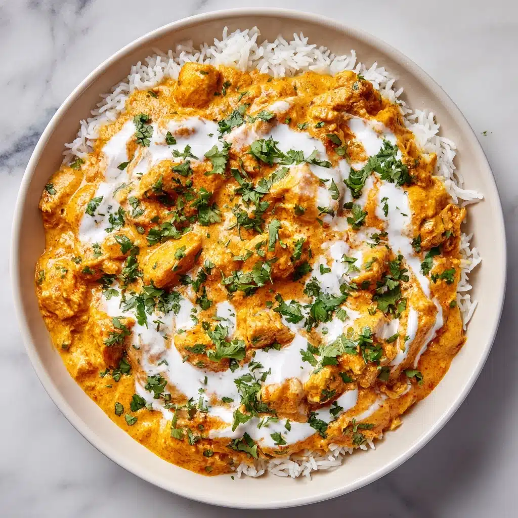 Easy Slow Cooker Butter Chicken & Rice Meal Recipe