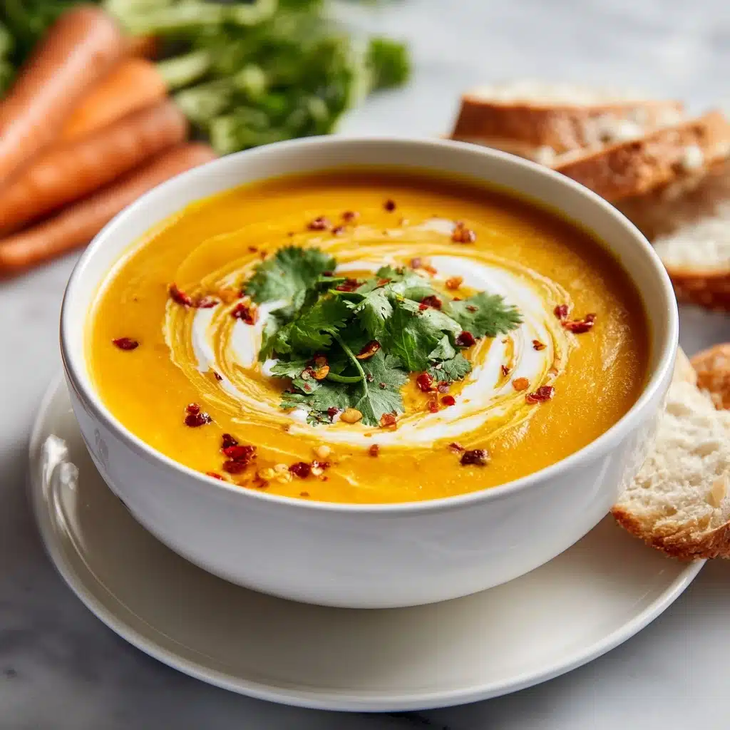 Spiced Carrot and Lentil Soup Recipe - Recipe Image