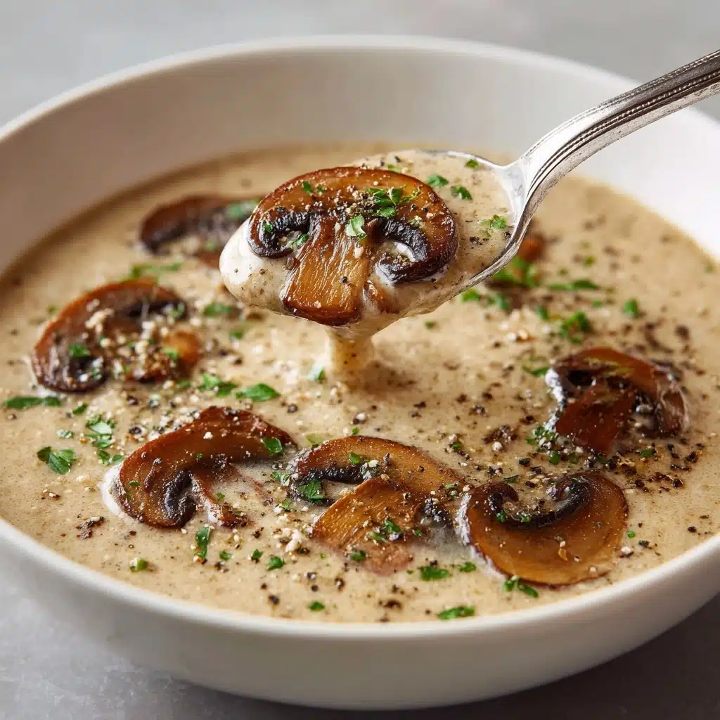 Creamy Mushroom Soup Recipe - Recipe Image
