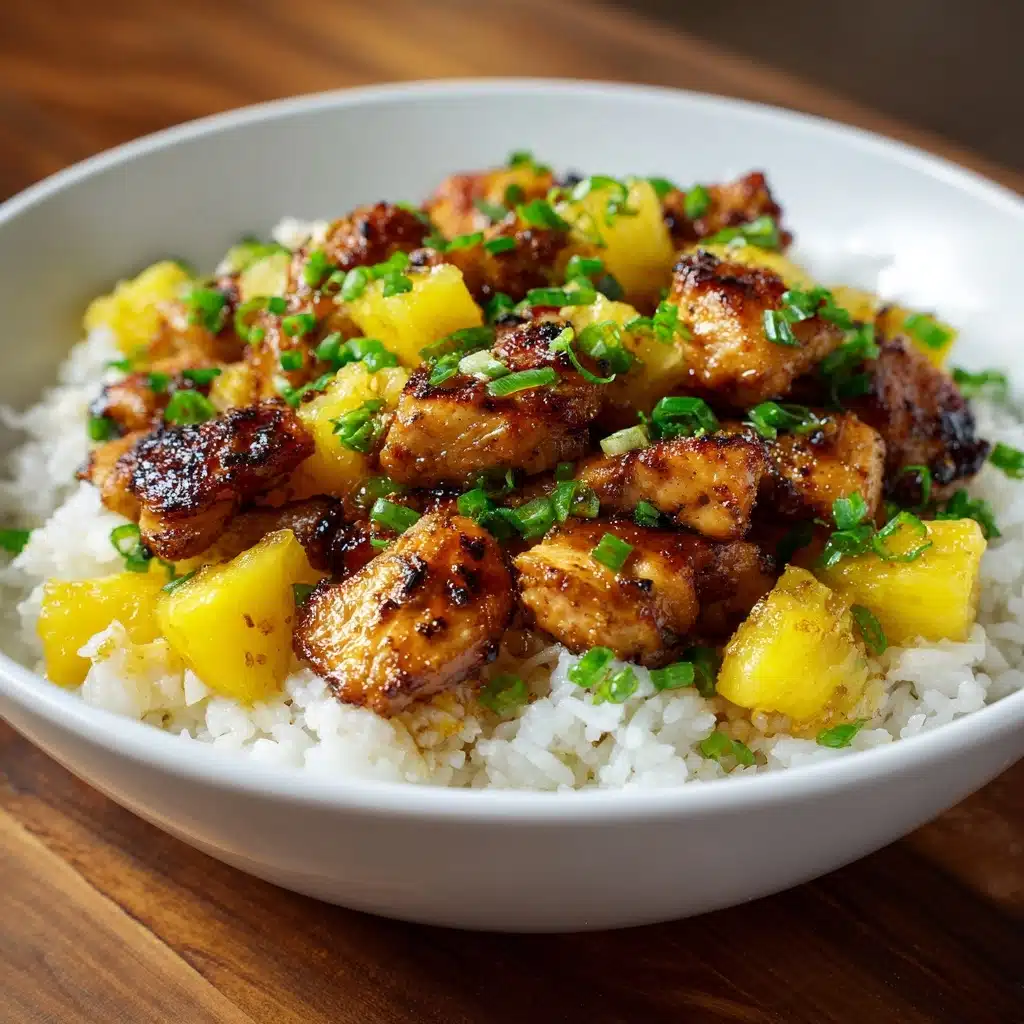 Tropical Pineapple Chicken & Rice Delight Recipe