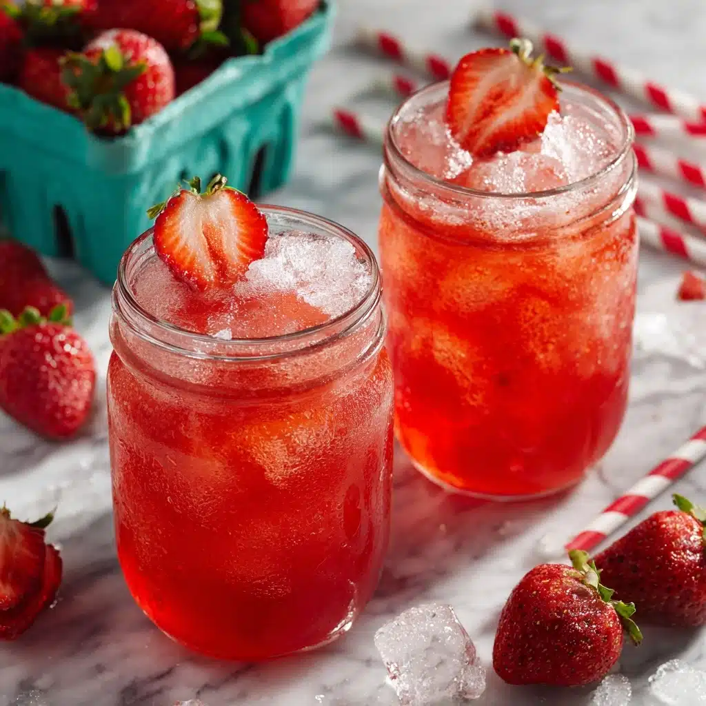 Southern Strawberry Sweet Iced Tea Recipe