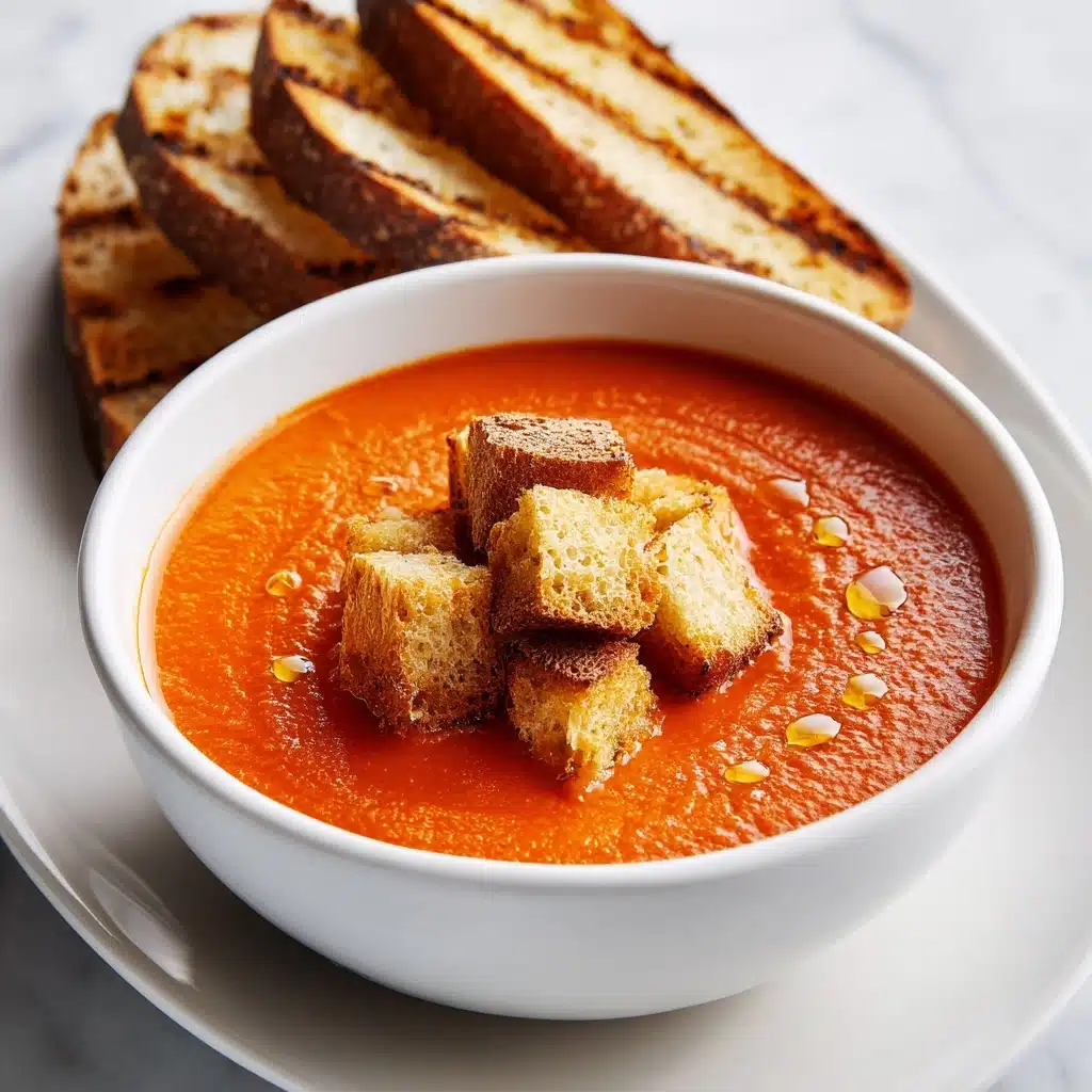 Roasted Tomato Basil Soup Recipe - Recipe Image
