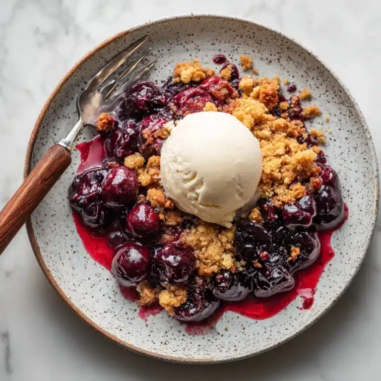 Easy Cherry Cobbler Recipe
