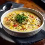 Easy Slow Cooker Chicken and Corn Soup Recipe