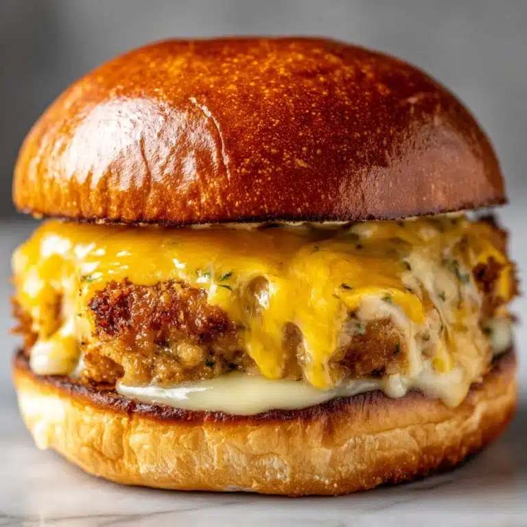 Smash Chicken Burger Recipe
