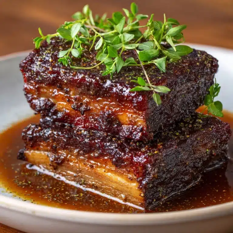 Braised Short Ribs Recipe
