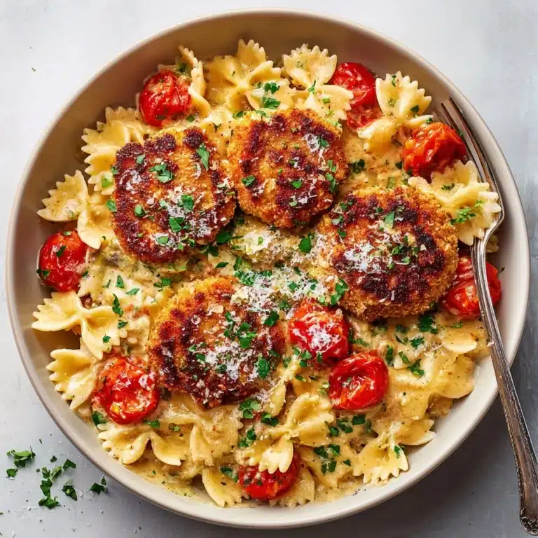Southern Style Creamy Parmesan Chicken Pasta Recipe