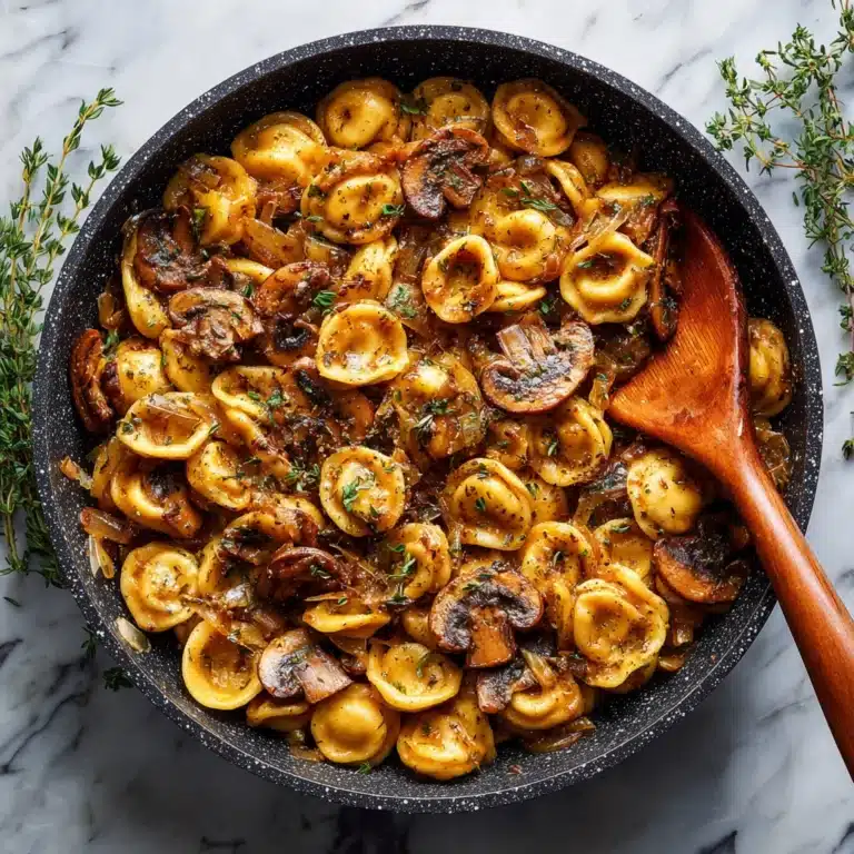 One Pot French Onion Pasta Recipe