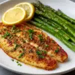Air Fryer Cod with Lemon and Parsley Recipe
