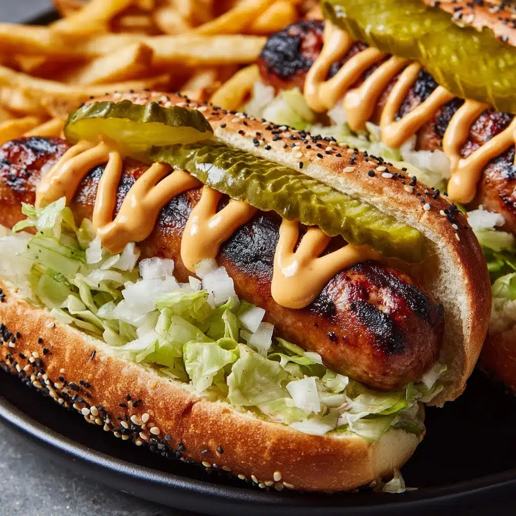 Big Mac Hot Dogs Recipe