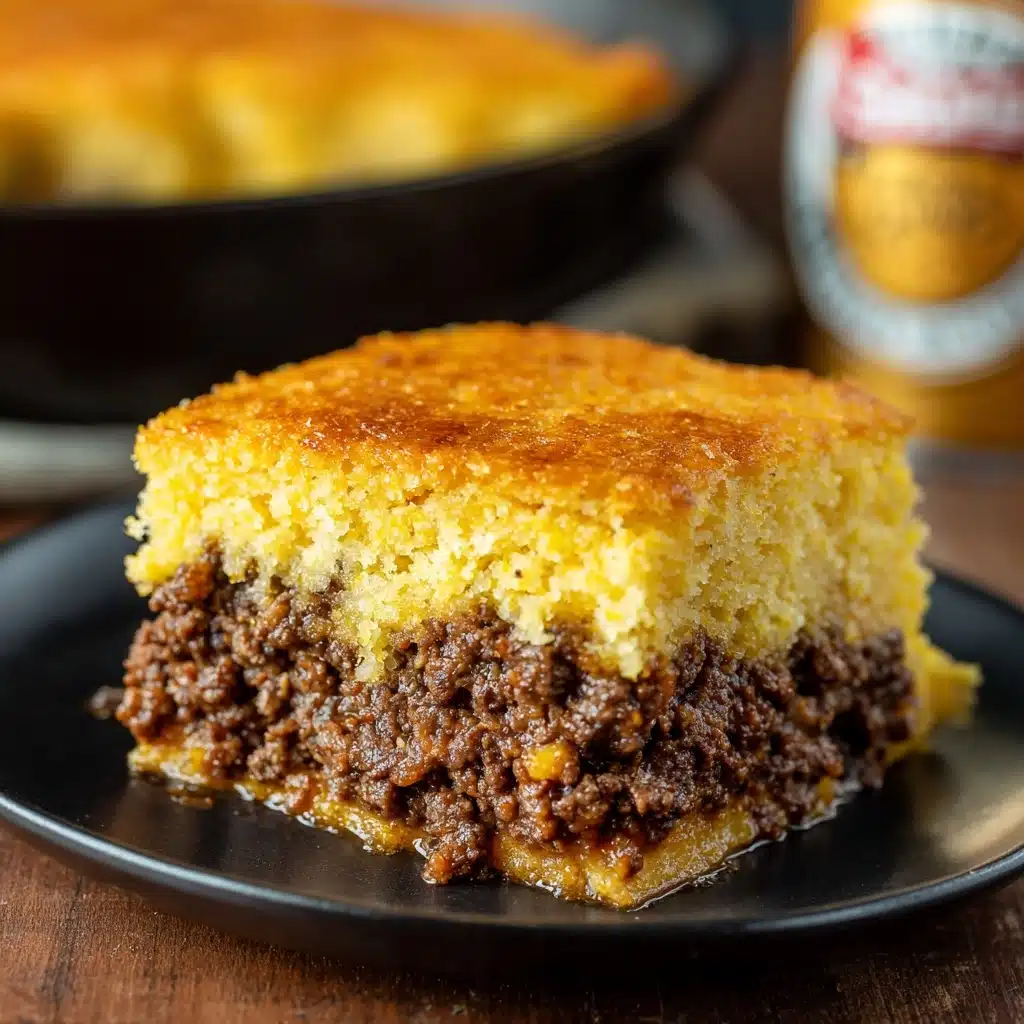 Sloppy Joe Cornbread Casserole Recipe - Recipe Image