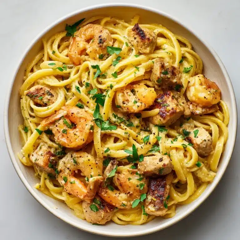 Cajun Chicken and Shrimp Pasta Recipe